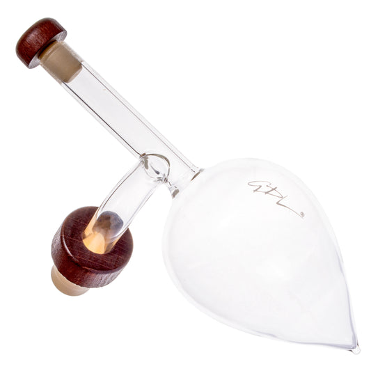 Decanter per Vino con Aeratore in Vetro Soffiato 150 ml - Decantatore Professionale per Vino Rosso e Bianco - Idea Regalo per Amanti del Vino